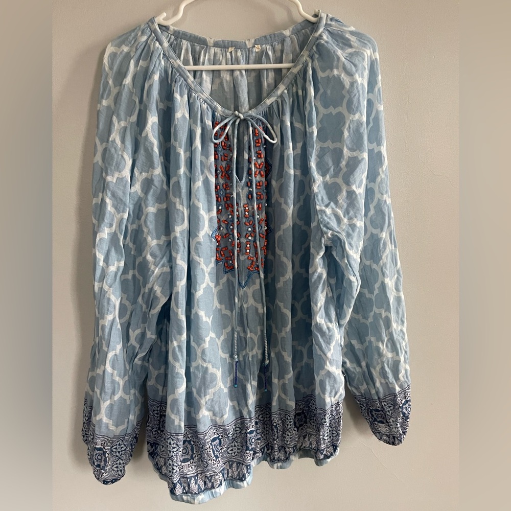 Boho hippie shirt